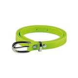 Ceinture fine vert fluo à boucle métallique — vue 12