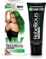 Boîte et tube de coloration cheveux UV Rebellious jaune néon PaintGlow — vue 9