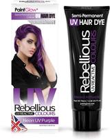 Boîte et tube de coloration cheveux UV Rebellious jaune néon PaintGlow — vue 5