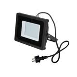 Projecteur UV LED plat Eurolite IP FL-50 SMD allumé en violet — vue 2