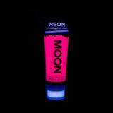 Tubes de peinture fluo UV visage et corps Moon Glow orange, bleu, rose et jaune — vue 3