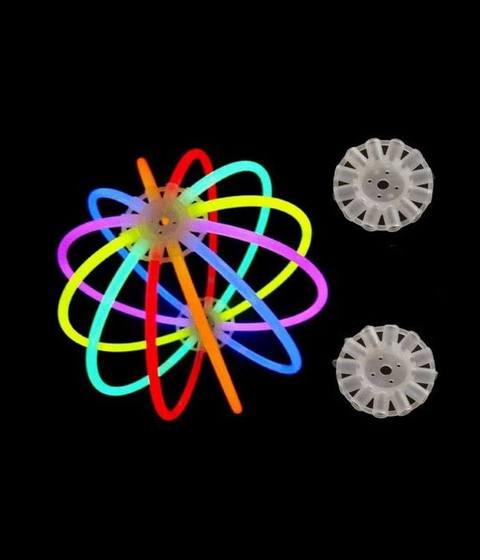 Sachet 10 Attaches pour 5 balles lumineuses
