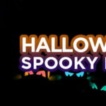 DIY deco halloween fluo