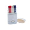 3700393663390 maquillage tricolore 3 bandes france bleu blanc rouge supporter