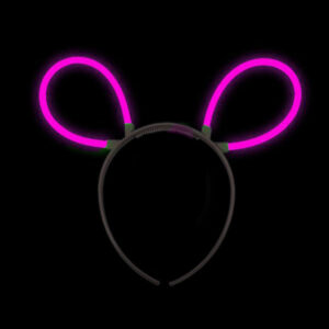 Oreilles lumineuses accessoire lumineux déguisement bunny lapin
